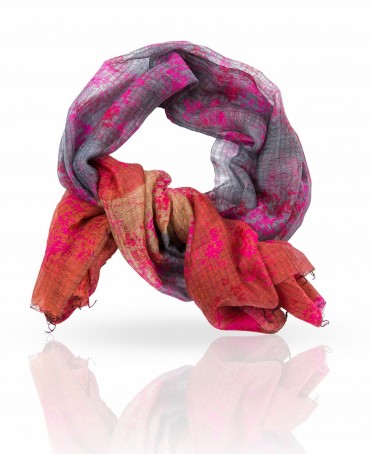 Палантин Женский SW-SMALLFL/PINK